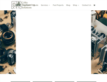 Tablet Screenshot of celticengineeringsolutions.com